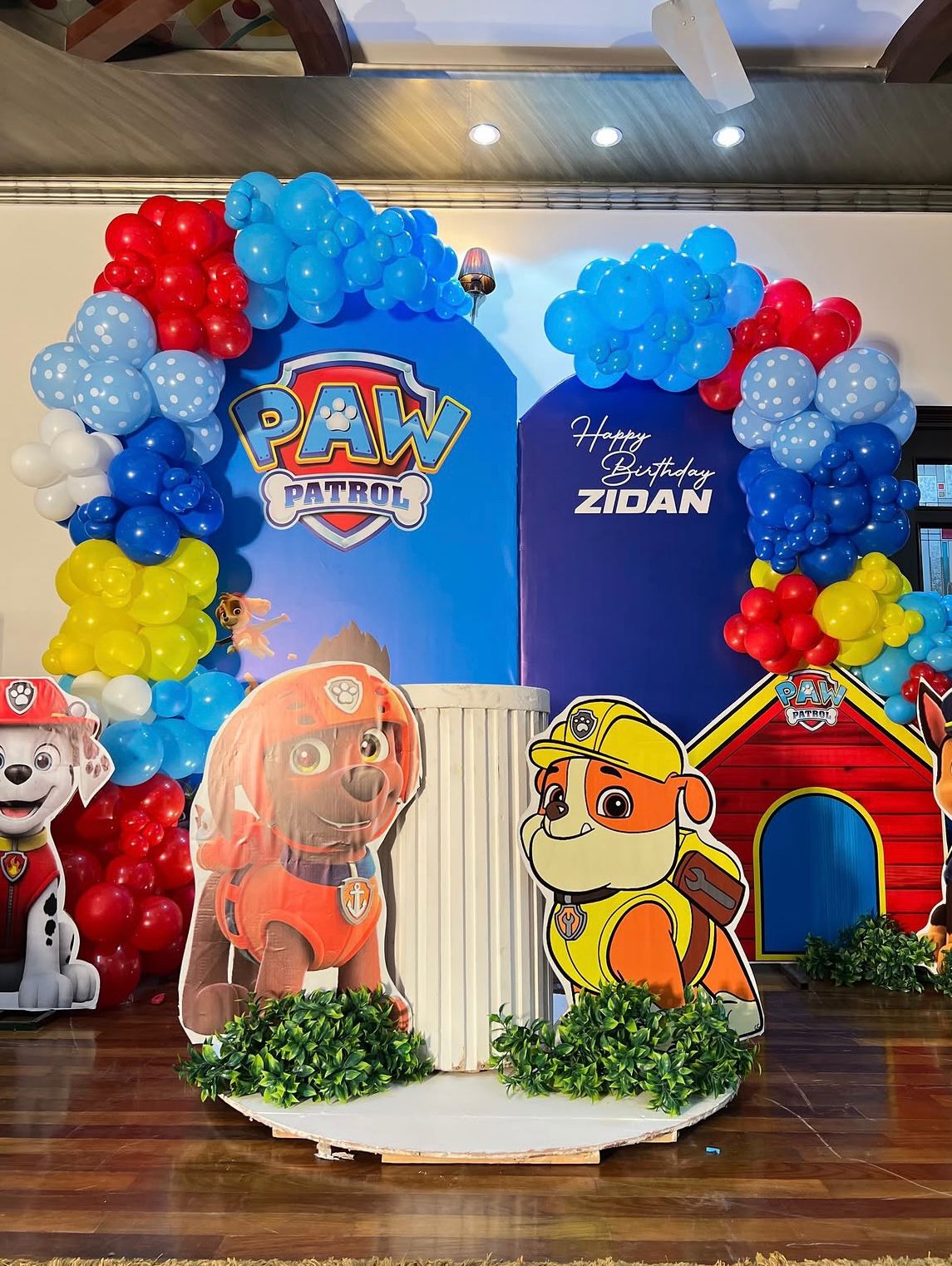 Paw Patrol Theme Decor Setup