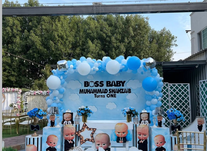 Boss Baby Theme Decor Setup